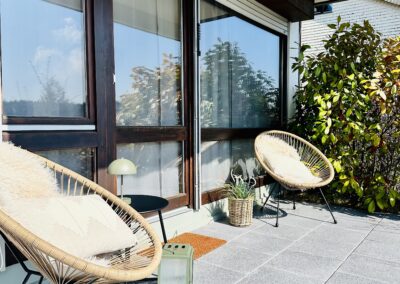 Ferienwohnung Bollenhut - Terasse